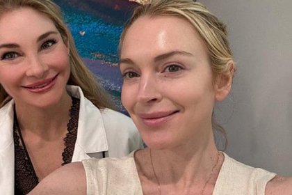Дерматолог Линдси Лохан показала ее лицо без макияжа