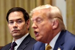 Марко Рубио и Дональд Трамп