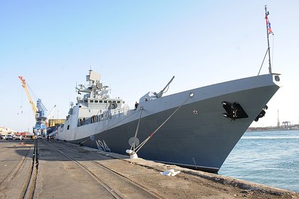 Путин посетил отражавший атаки БПЛА фрегат «Адмирал Григорович»