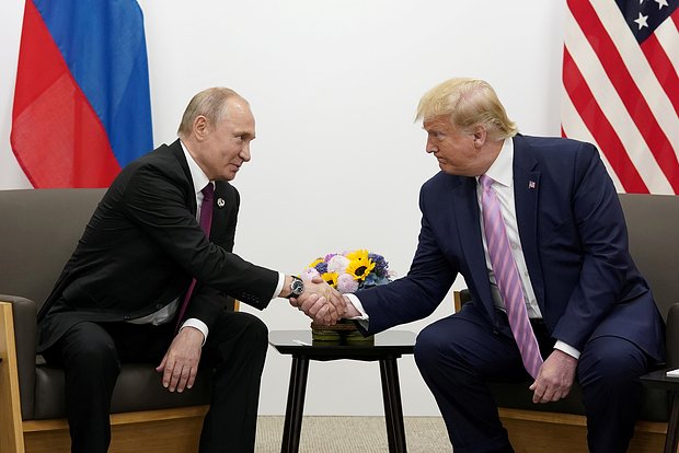 Владимир Путин и Дональд Трамп