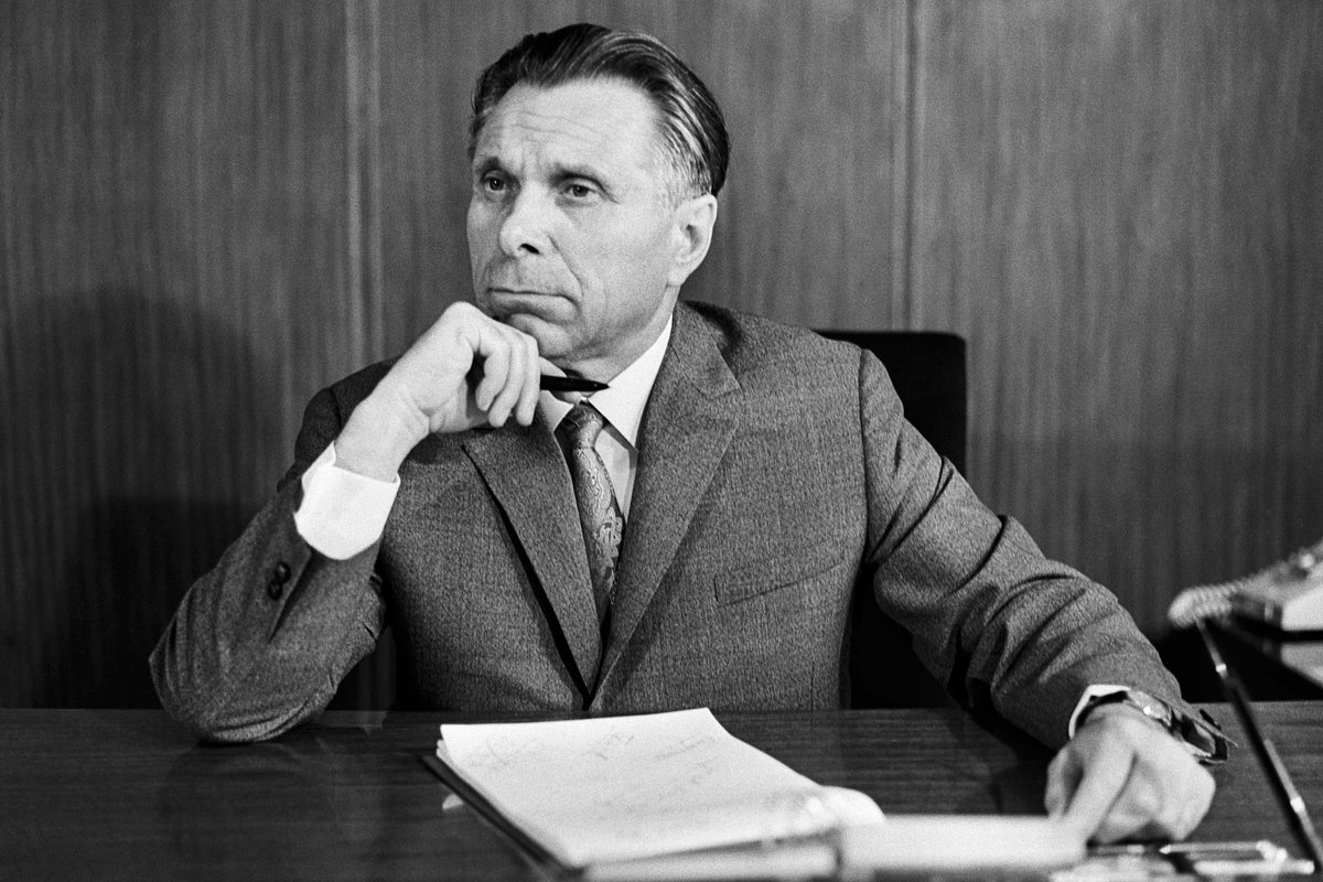 Министр внутренних дел СССР Николай Щелоков, 1972 год