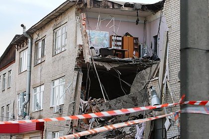 Обрушение здания в российском регионе могло произойти из-за ветхости