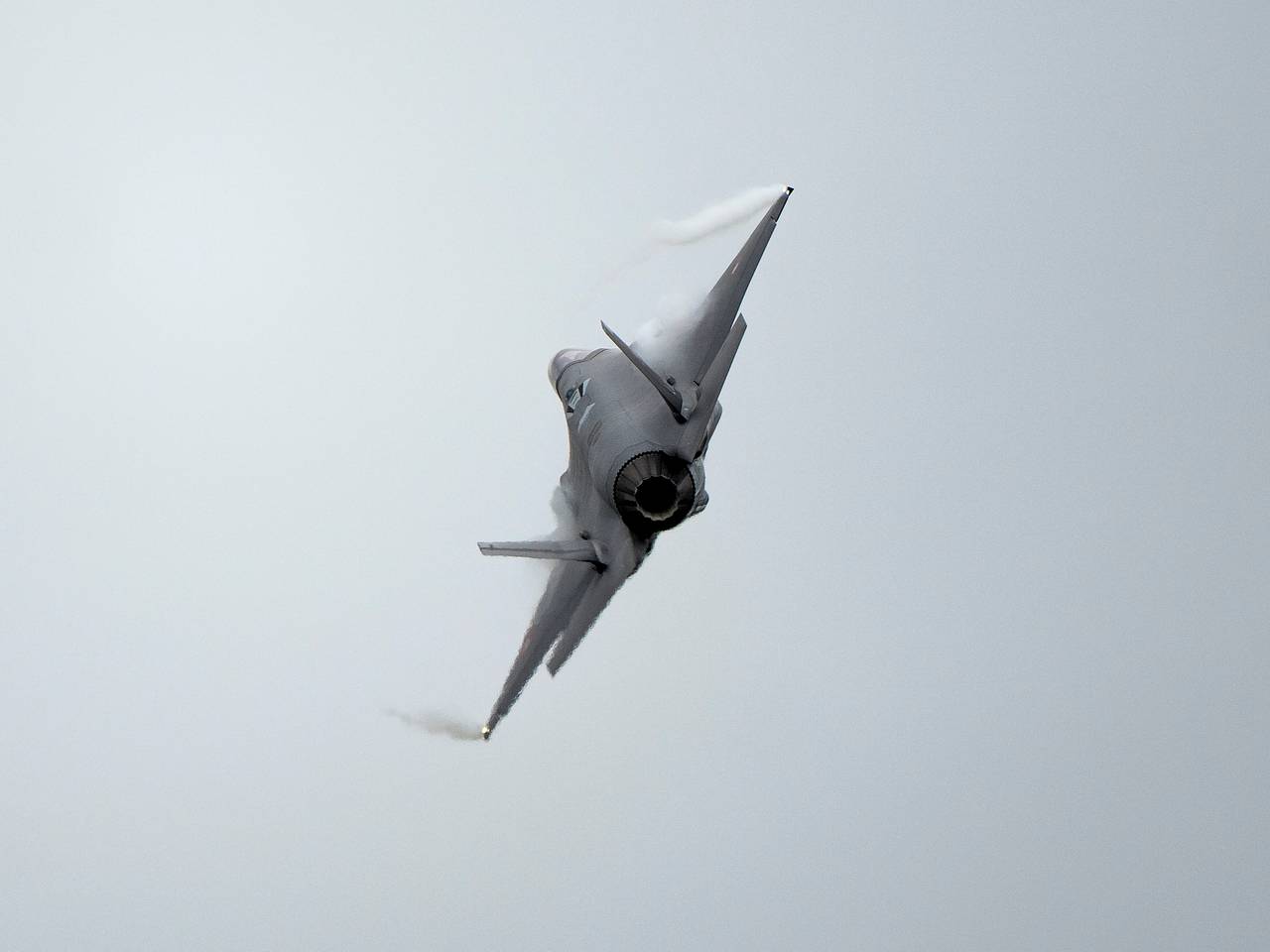 В США разбился истребитель F-350