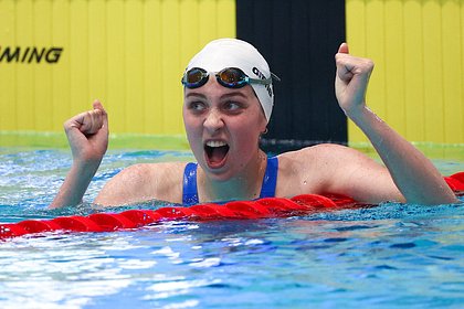 Россиянка вышла в финал 100-метровки вольным стилем на ЧМ и установила рекорд