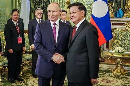 Путин раскрыл необычную деталь в переговорах с президентом Лаоса