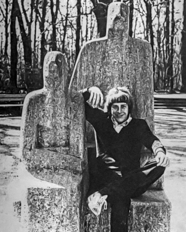 Один из немногих снимков Карла Коха, 1985 год