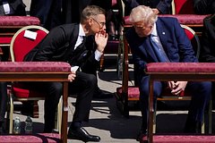 Александр Стубб и Дональд Трамп