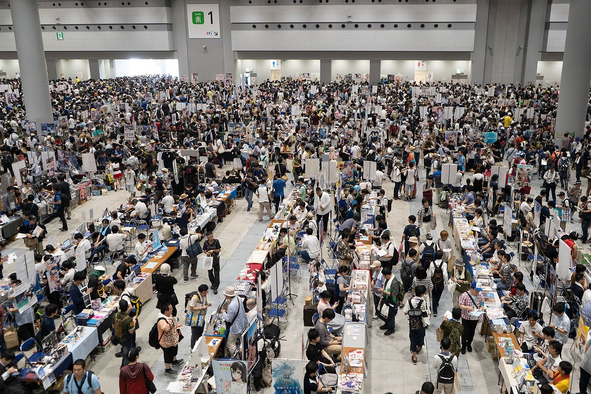 Японский фестиваль комиксов Comic Market
