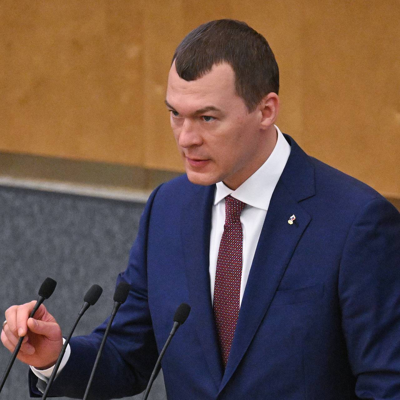 Михаил Дегтярев . Фото: Владимир Федоренко / РИА Новости