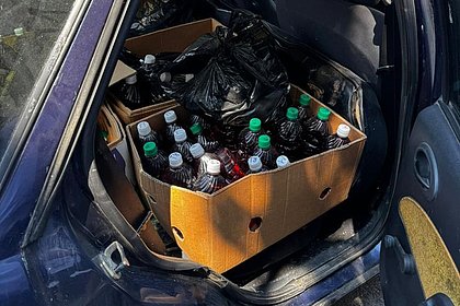 Набитую чачей машину остановили на российском курорте после смертельных отравлений