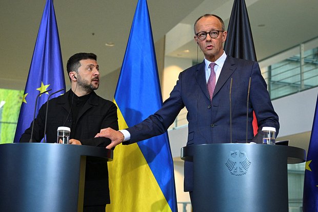 Владимир Зеленский и Фридрих Мерц