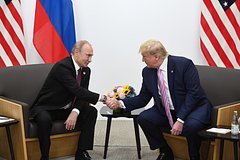 Владимир Путин и Дональд Трамп