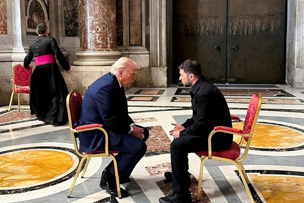 Дональд Трамп и Владимир Зеленский