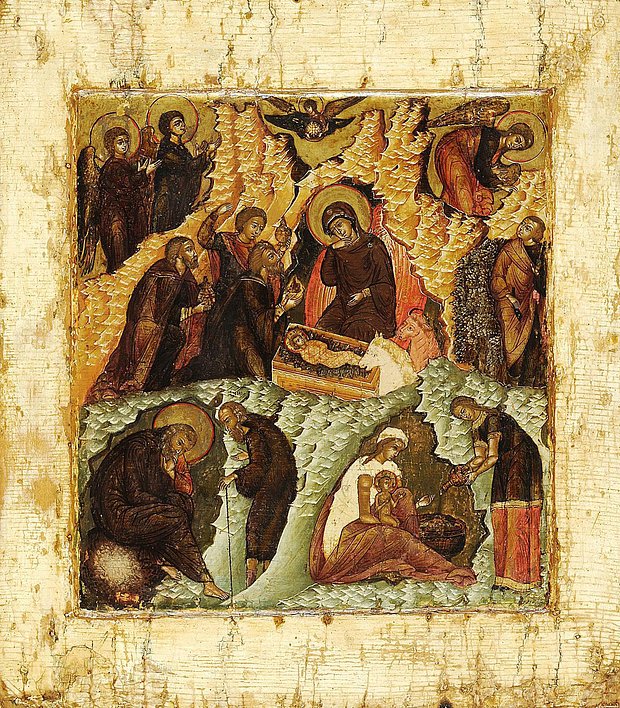 Икона «Рождество Христово», XVIII век