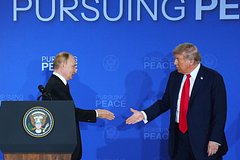 Владимир Путин и Дональд Трамп