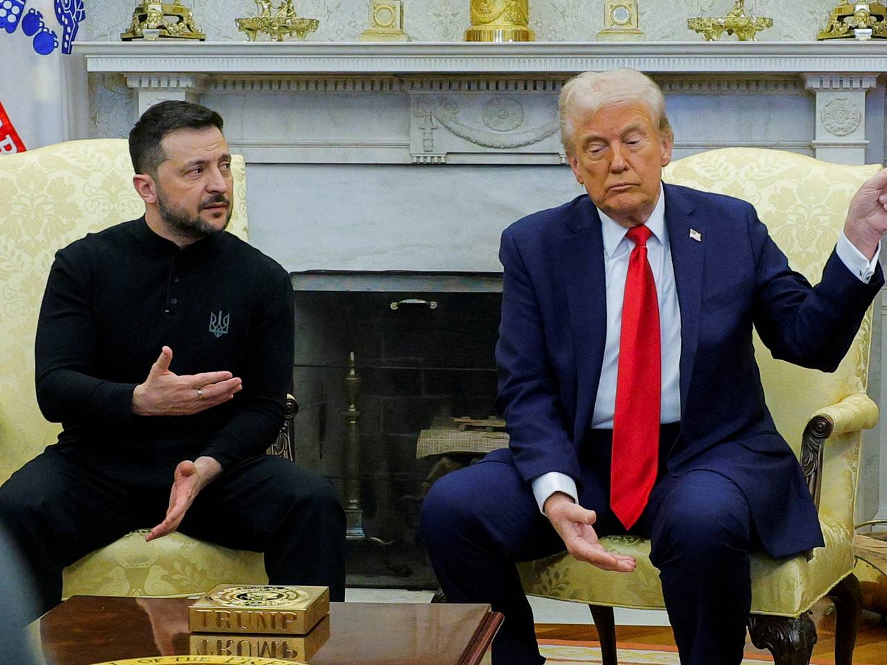 Раскрыты детали разговора Трампа с европейскими лидерами0