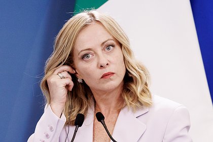 Мелони рассказала о согласии Трампа с идеей о гарантиях безопасности для Украины