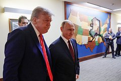 Дональд Трамп и Владимир Путин