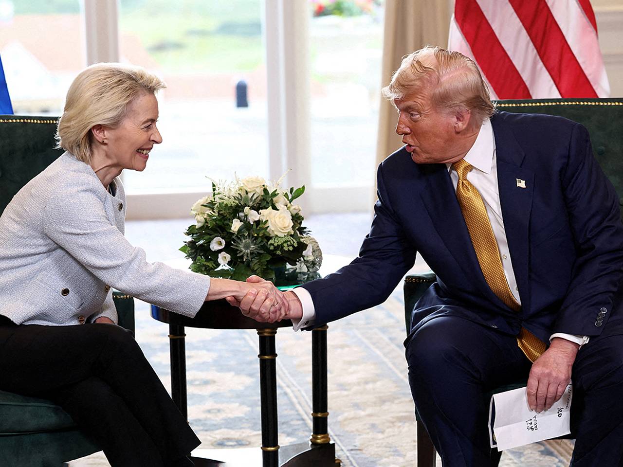 Урсула фон дер Ляйен примет участие во встрече Зеленского и Трампа0