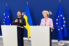 Владимир Зеленский и Урсула фон дер Ляйен