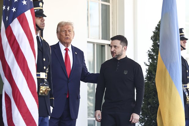 Дональд Трамп и Владимир Зеленский