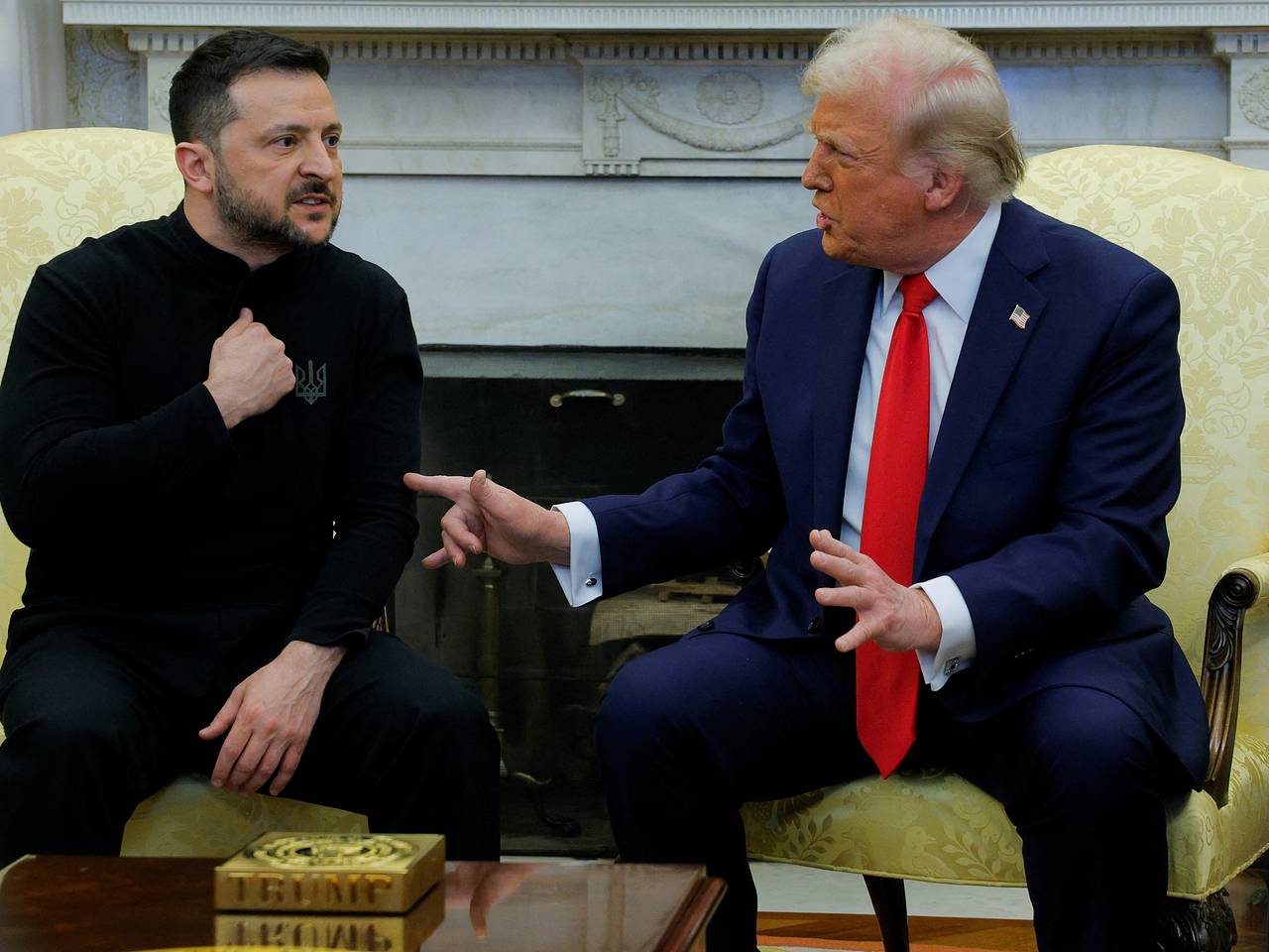 Встреча Трампа и Зеленского0