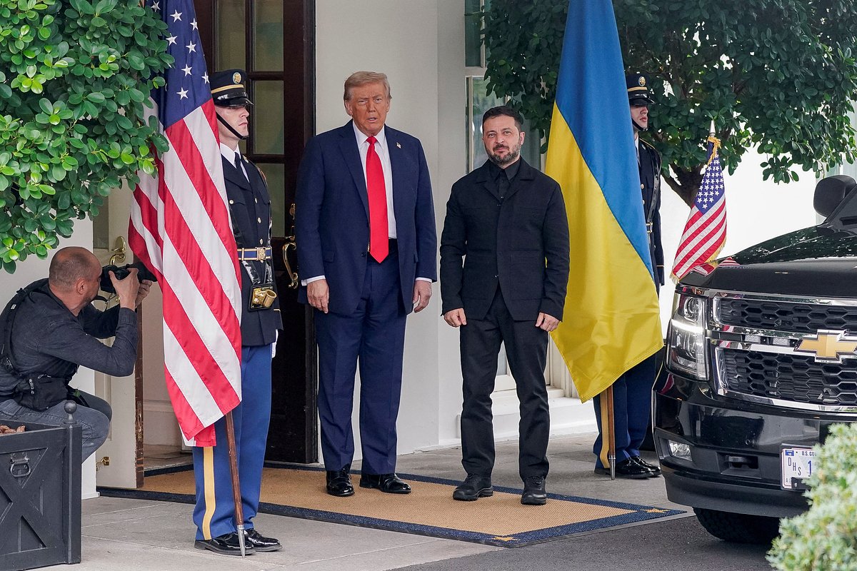 Встреча Трампа и Зеленского в Белом доме