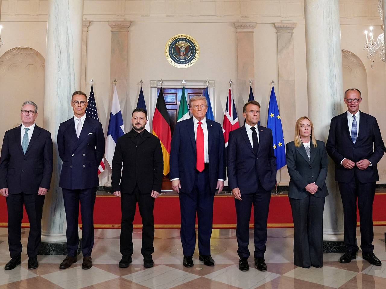 Фон дер Ляйен прокомментировала встречу с Трампом и Зеленским0