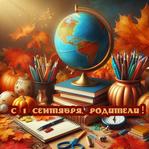 Красивая картинка для родителей на День знаний