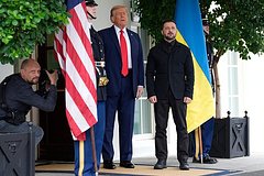 Дональд Трамп и Владимир Зеленский