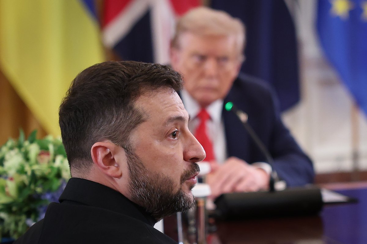 Дональд Трамп и Владимир Зеленский