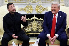 Владимир Зеленский и Дональд Трамп