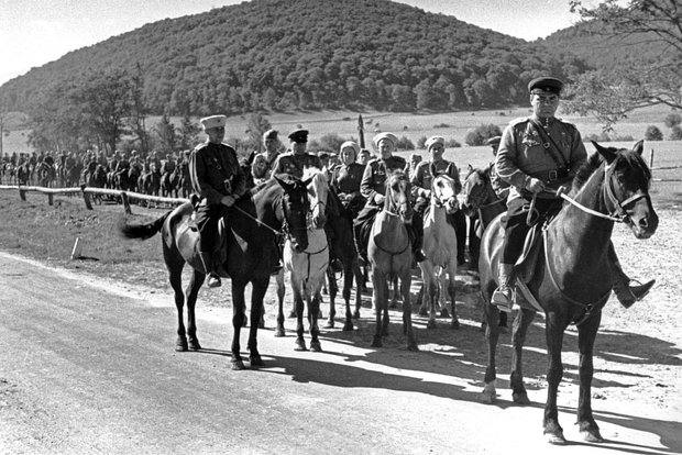 Советская гвардейская казачья часть в ходе Ясско-Кишиневской операции 1944 г.