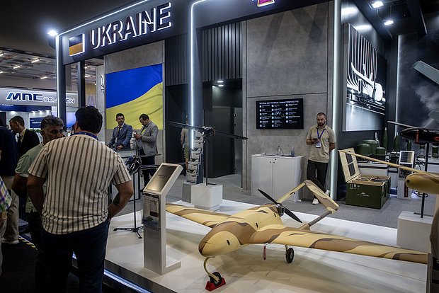 Стенд Украины на 17-й Международной выставке оборонной промышленности, Стамбул, 24 июля 2025 года