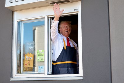 Белый дом напомнил о работе Трампа в McDonald's