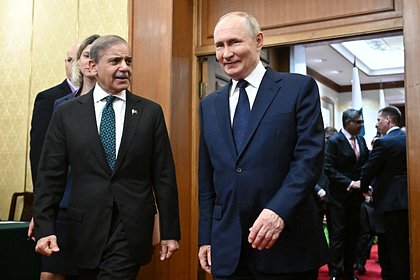 Премьер Пакистана сказал по-русски одну фразу Путину