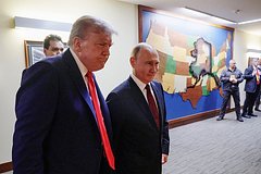 Дональд Трамп и Владимир Путин