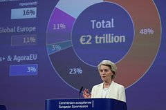 Пресс-конференция по семилетнему бюджету ЕС