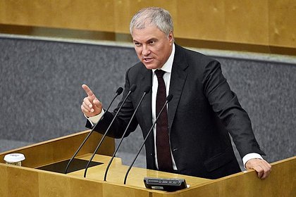 Володин заявил об уставшей от позора Макрона Франции
