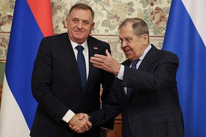 Додик попросил Лаврова о помощи