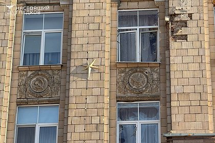 Губернатор опубликовал кадры последствий удара ВСУ по правительству российского региона