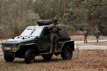 Польша стянула военную технику к границе с Белоруссией