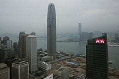 Здание американской компании AIA в Гонконге