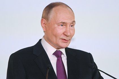 Путин выразил признательность поддержавшим «Интервидение» единомышленникам