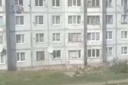 Обстановку на Камчатке после мощного землетрясения сняли на видео