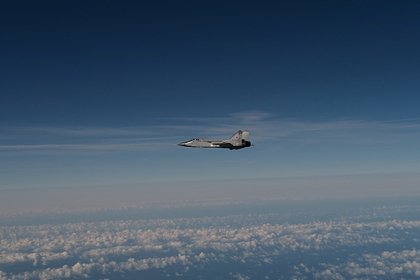 Шведская армия опубликовала фото российских МиГ-31 в Балтийском море