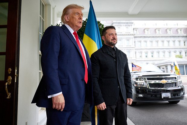 Дональд Трамп и Владимир Зеленский