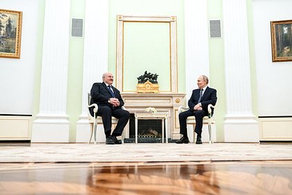 Путин и Лукашенко вместе заслушали доклад Генштаба России