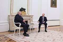 Александр Лукашенко и Владимир Путин