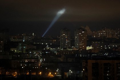 Над Киевом заметили одинокий дрон-разведчик